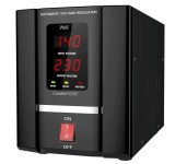Stabilizator automat de tensiune Well Constant 1500VA 900W cu servo motor, reconditionat RCD-AVR-SRV-CONSTANT1500-WL