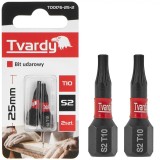 Set biti de impact T10, 25 mm S2, Tvardy T00176-25-2