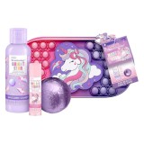 Penar cadou cu 3 produse de &icirc;ngrijire Beauticology Cosmic Unicorn Pop Beauty, Baylis &amp; Harding