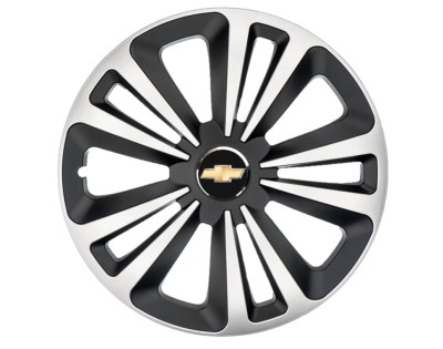 Set 4 Capace Roti Terra Gri-Negru R14, pentru gama auto Chevrolet foto