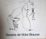 Victor Brauner - Desene Beaubourg - 1975, RAR!