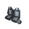 Huse scaun CAMION MAN din doua piese Negru/ Gri