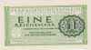 GERMANIA 1 Reichsmark MARCA 1944 UNC