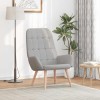 Scaun Relaxare Gossi Cloud Gri, Material Textil, 70x77x94 cm, Cadru Metalic &amp; Lemn, Confortabil, Suporta 110 kg