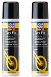 Set 2 Buc Spray Reparatie Pneuri Liqui Moly Bike 75ML 6056