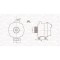 Alternator Ford Fiesta 5 (Jh Jd) 11.01-12.14, Fusion (Ju) 08.02-12.12, 1.25 16V, 1.6 16V, 1.25, 1.4, 1.6, MAGNETI MARELLI