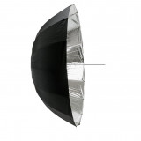 Cumpara ieftin Umbrela studio parabolica deep reflexie silver - black 140cm - 16 spite, Generic