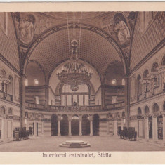 CP SIBIU Interiorul Catedralei ND(1917)