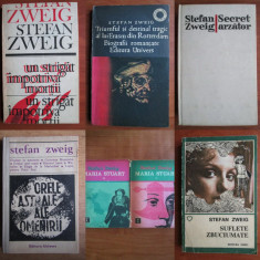 Pachet 13 carti STEFAN ZWEIG - romane istorice - colectie