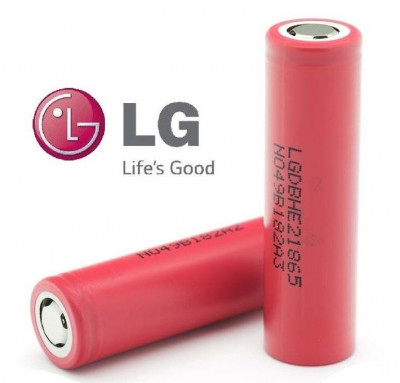 Acumulator LG 18650 LI-ION 2500mAh 20A ICR18650HE2 HEL foto