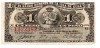 Cuba 1 Peso 1896, Seria 1322382, Bancnota Veche, Numismatica