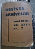 REVISTA ARHIVELOR NR.2/1970