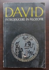 David Armeanul - Introducere &amp;icirc;n filozofie (ed. Gabriel Liiceanu) foto