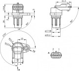 Senzor Pozitie Ax Came Bosch 0232103097 Abarth Alfa Romeo Fiat Jeep Lancia Uaz 124 Spider 500 500L 500X Bravo II Compass