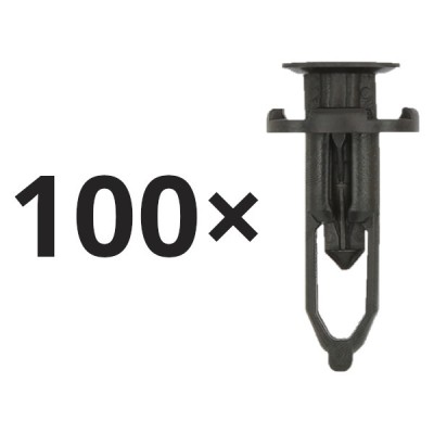 Set 100 clema fixare plastic Lexus GS, IS, LS, RX; Toyota Auris, Avensis, Aygo, Celica, C-HR, Corolla, Hi-Ace, Land Cruiser, Previa, Prius, RAV4, Sie foto