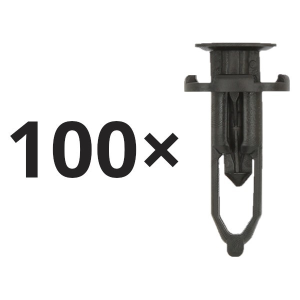 Set 100 clema fixare plastic Lexus GS, IS, LS, RX; Toyota Auris, Avensis, Aygo, Celica, C-HR, Corolla, Hi-Ace, Land Cruiser, Previa, Prius, RAV4, Sie