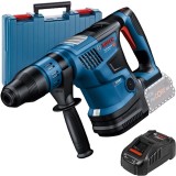 Bosch GBH 18V-36 C BITURBO + GAL 1880 CV - Rotopercutor SDS-Max fara acumulatori Li-Ion 18 V - Ah 7 J valiza plastic + Incarcator acumulatori