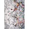 Covor Model Abstract 11187-190, Marime 80 x 150 cm, Gri, Inaltime Fir 9 mm, Antialergic, Polipropilena, Living, Dormitor, Sufragerie, Birou