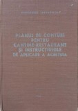 Planul de conturi pentru cantine-restaurant si instructiunile de aplicare a acestuia