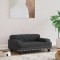 Gossi pat de caini, negru, 70x45x30 cm, piele ecologica