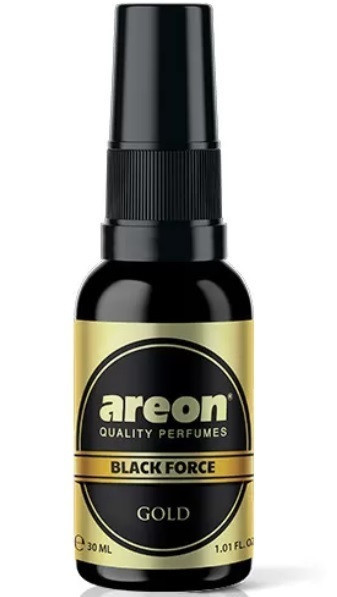 Odorizant Areon Perfume Spray Black Force 30 ML Gold