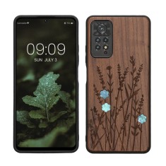 Husa kwmobile pentru Xiaomi Redmi Note 11 Pro/Redmi Note 11 Pro 5G/Redmi Note 12 Pro , Lemn, Multicolor, 57381.14 foto