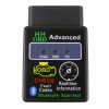 Interfata OBD II HH Advanced v1.5, compatibil cu Android, conexiune bluetooth, Negru