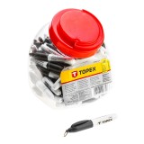 Marker permanent mini Topex pentru lemn, sticla si plastic