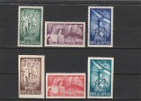 ROMANIA 1948 LP 249 LP 249 a O.S.P. DANTELAT SI NEDANTELAT SERIE MNH