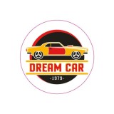 Abtibild &quot;DREAM CAR&quot; Cod:TAG 050 / T2 Automotive TrustedCars, Oem
