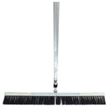 Perie pentru periat beton pe suport PVC cu latimea 1000mm si Maner telescopic cu lungimea de 6m