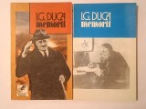 I. G. Duca - Memorii vol. I: Neutralitatea: partea I (1914-1915) + vol. II: partea a II-a (1915-1916)