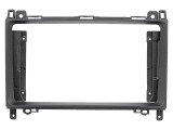 Cadru radio ACV pentru Mercedes, negru, 9" - Rame radio