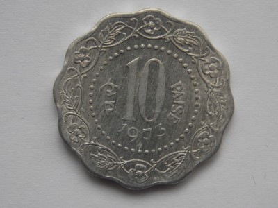 10 PAISE 1973 INDIA foto