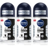 NIVEA MEN Black &amp; White Invisible Original deodorant roll-on antiperspirant ambalaj economic