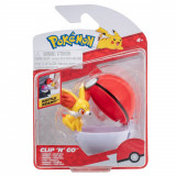 Figurina in bila Clip N Go Pokemon S2 - Frannekin si Poke Ball