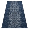 Covor L&acirc;nă JADE 45007/500 Ornament albastru &icirc;nchis / albastru OSTA, 85x160 cm