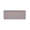 Jardiniera decorativa, sistem irigare, imitatie ratan, cafeniu, 30 L, 60x25x24 cm, Rato Case, Prosperplast