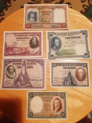 Lot pesetas foto