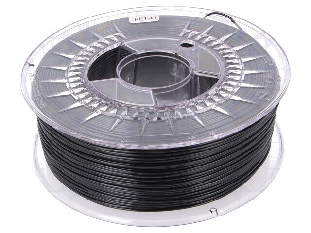 PET-G Filament 1.75mm Galaxy Black 1kg