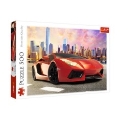 Puzzle pentru adulti, imagine luxurianta din New York, 500 piese, multicolor foto