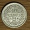 Olanda -moneda colectie superba- 10 cents 1944 argint -Wilhelmina- necirculata
