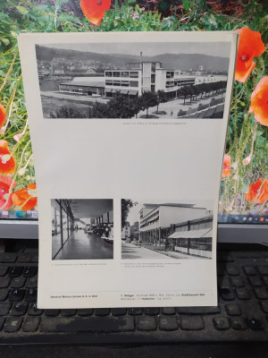 Moderne Schweizer Architektur Max Bill ș.a. probabil vol. II p. 1 Basel 1942 135 foto