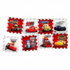 Covor puzzle din spuma Fun Cars 3 Race of a Lifetime 8 piese foto