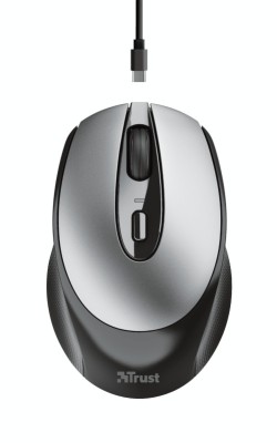 Mouse Trust Zaya, Wireless, negru foto