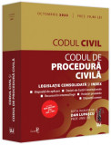 Codul civil și Codul de procedură civilă (octombrie 2023) - Paperback brosat - Dan Lupaşcu - Universul Juridic