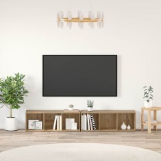 vidaXL Set comodă TV Stejar Artizanal Lemn compozit 3393551