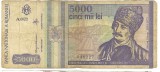 Bancnota 5000 lei 1993 - Romania