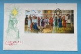 Australia 1986 Plic Prima Zi FDC Crăciun Bloc 4 Valori 30c Ștampilă Specială Melbourne - OREF1