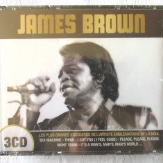 JAMES BROWN - Pachet 3 CD-uri muzica soul. Nou